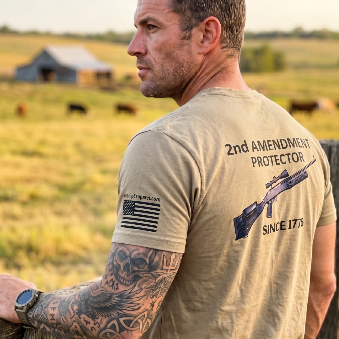 Champ6 | 2nd Amendment Patriotic Tee
