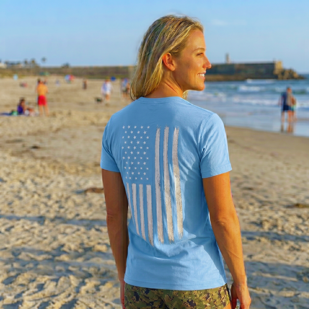 Champ6 | K9 Unit Patriotic Flag Tee