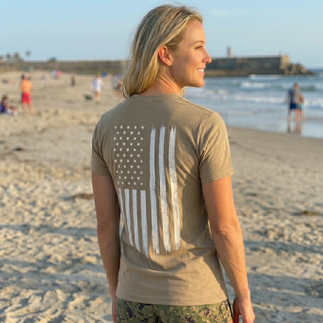 Champ6 | K9 Unit Patriotic Flag Tee