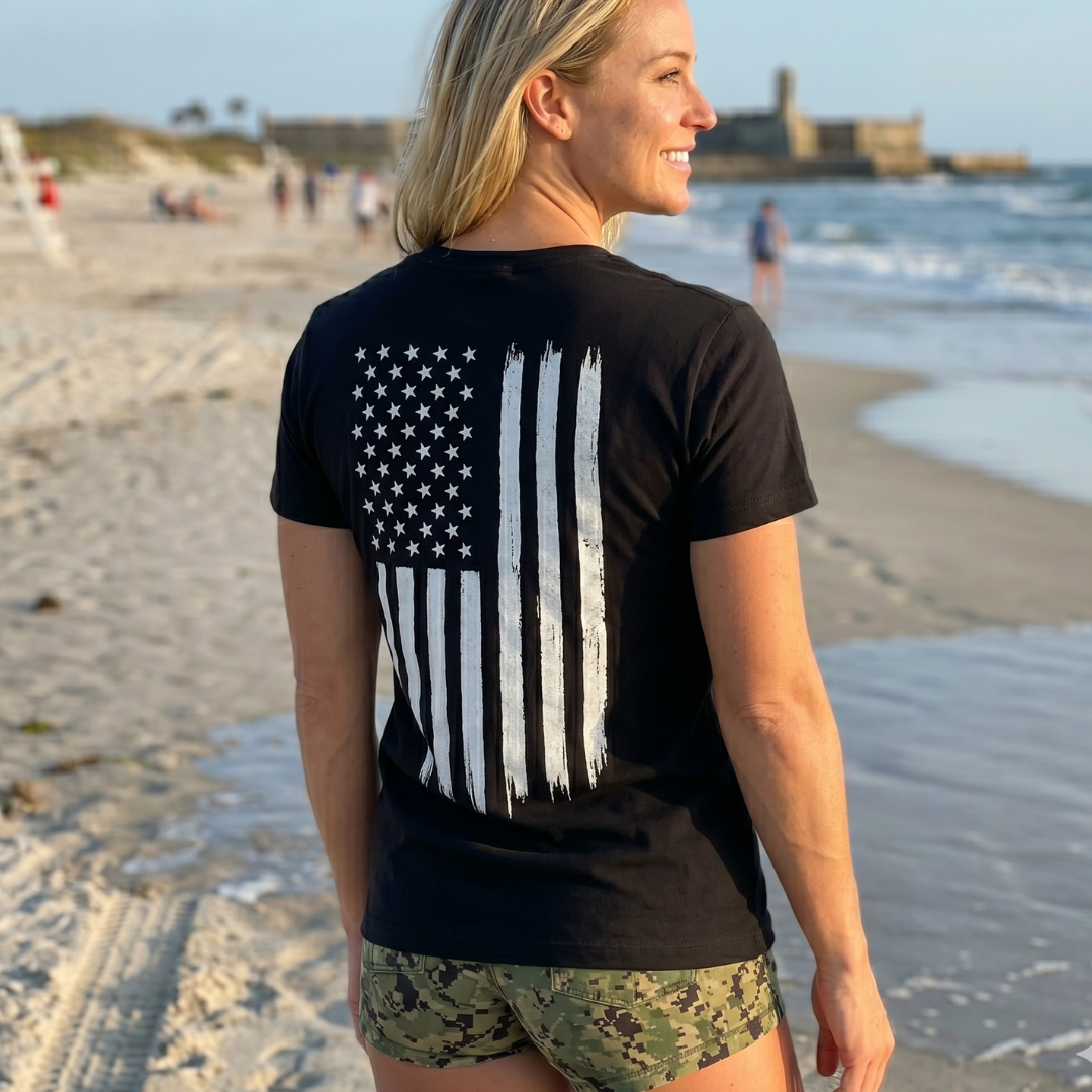 Champ6 | K9 Unit Patriotic Flag Tee