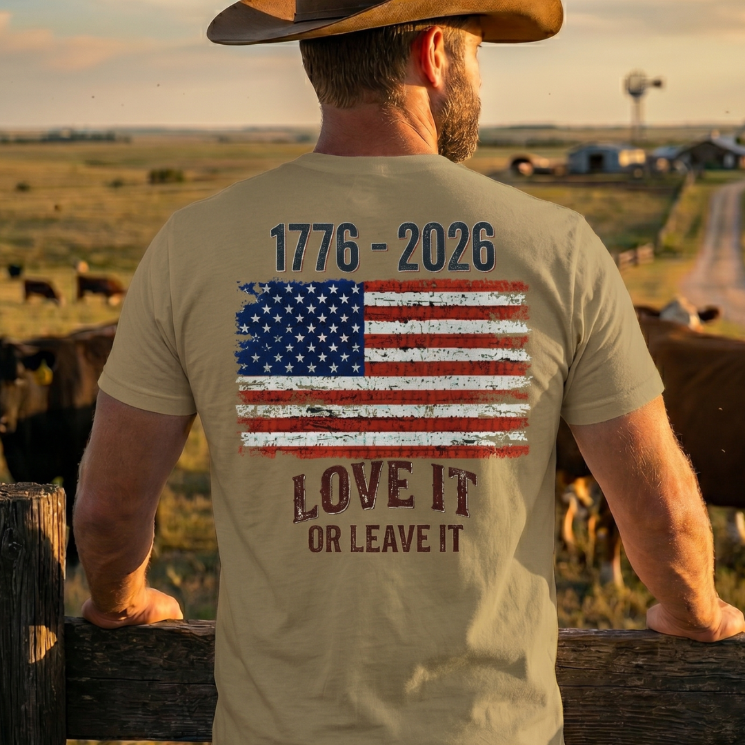 Champ6 | Love it or leave it Patriotic Tee