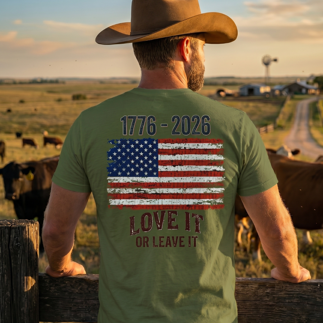 Champ6 | Love it or leave it Patriotic Tee