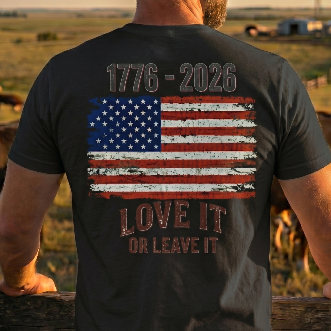 Champ6 | Love it or leave it Patriotic Tee