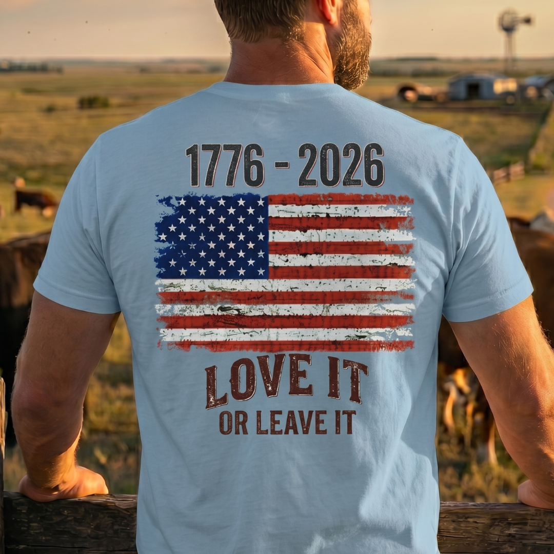 Champ6 | Love it or leave it Patriotic Tee