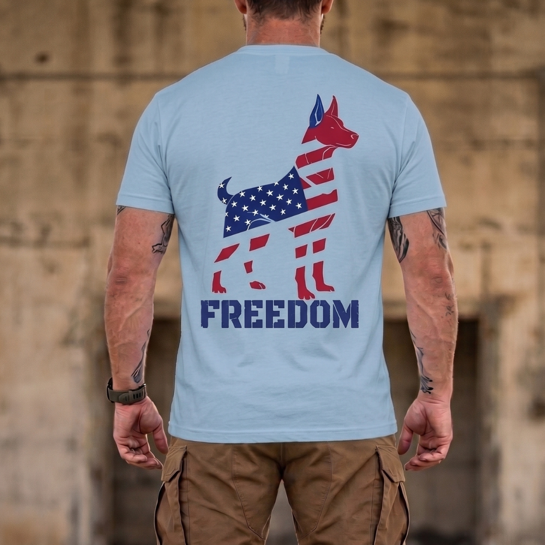 Champ6 | Belgian Freedom Flag Patriotic Tee - New Drop!