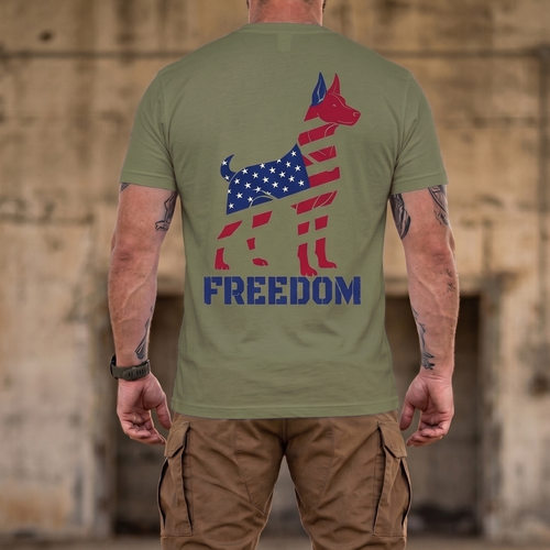 Champ6 | Belgian Freedom Flag Patriotic Tee - New Drop!