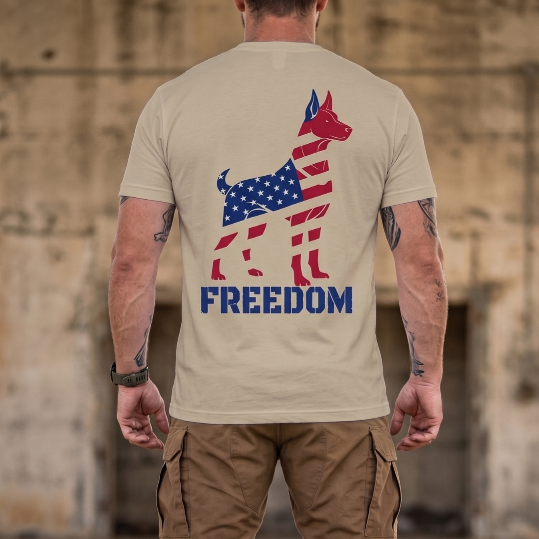 Champ6 | Belgian Freedom Flag Patriotic Tee - New Drop!