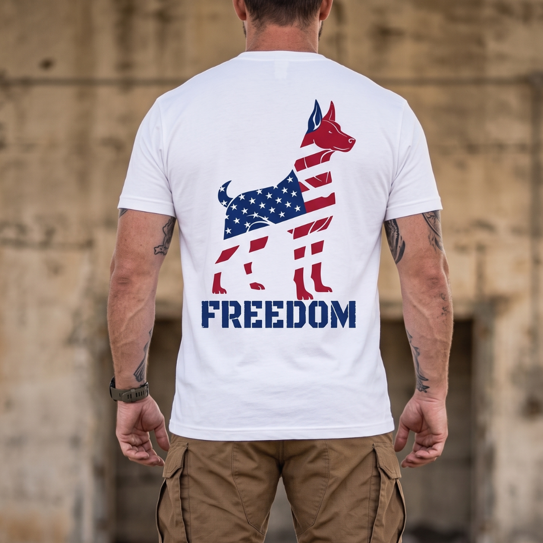 Champ6 | Belgian Freedom Flag Patriotic Tee - New Drop!