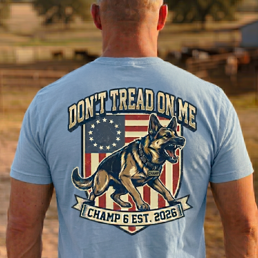 Champ6 | K9 Don't Tread Signature Tee - New Drop!
