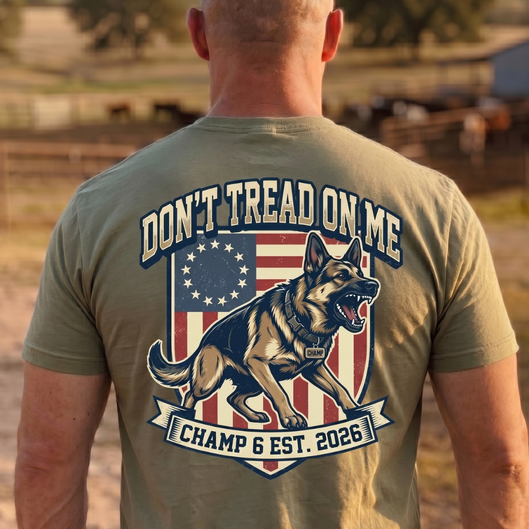 Champ6 | K9 Don't Tread Signature Tee - New Drop!