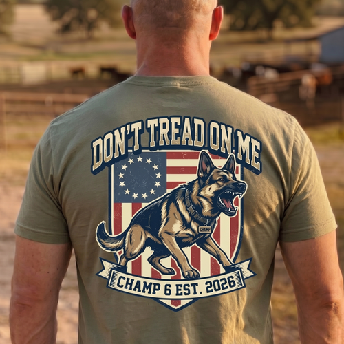 Champ6 | K9 Don't Tread Signature Tee - New Drop!