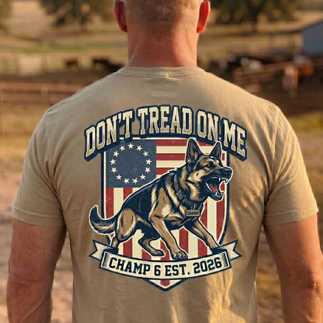 Champ6 | K9 Don't Tread Signature Tee - New Drop!