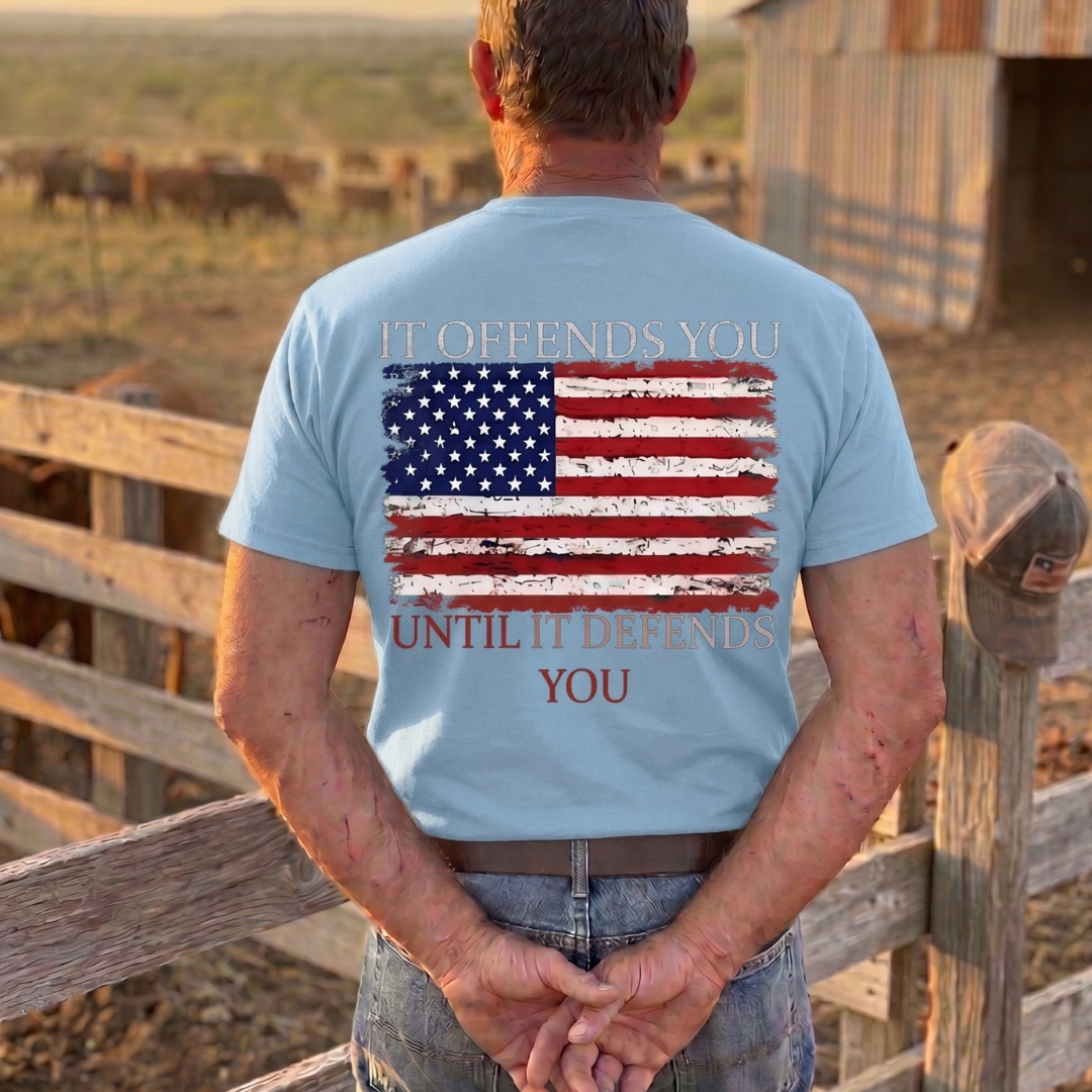 Champ6 | Until it Defends Patriotic Tee - New Drop!