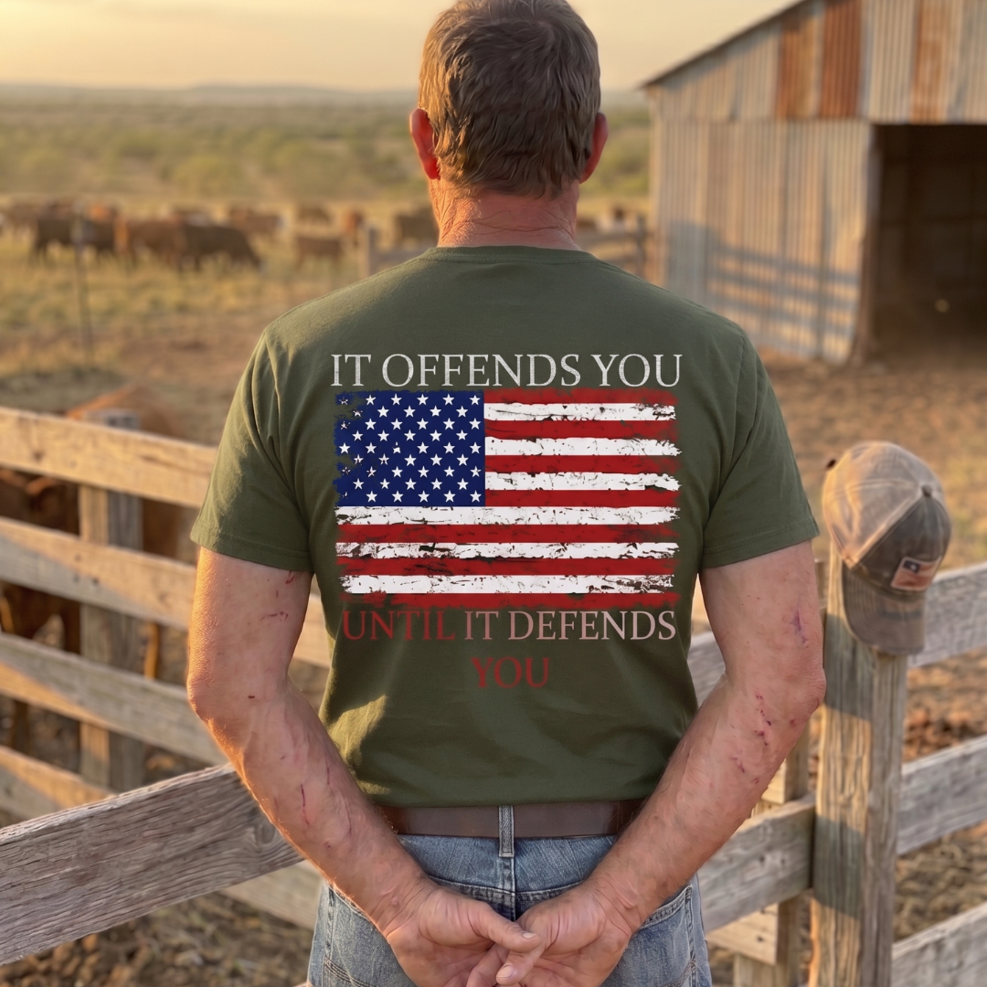 Champ6 | Until it Defends Patriotic Tee - New Drop!