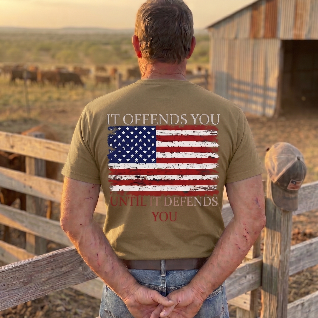 Champ6 | Until it Defends Patriotic Tee - New Drop!