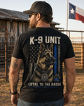 Champ6 | K9 Unit Loyal to the Badge German Shepherd Tee - New Drop!