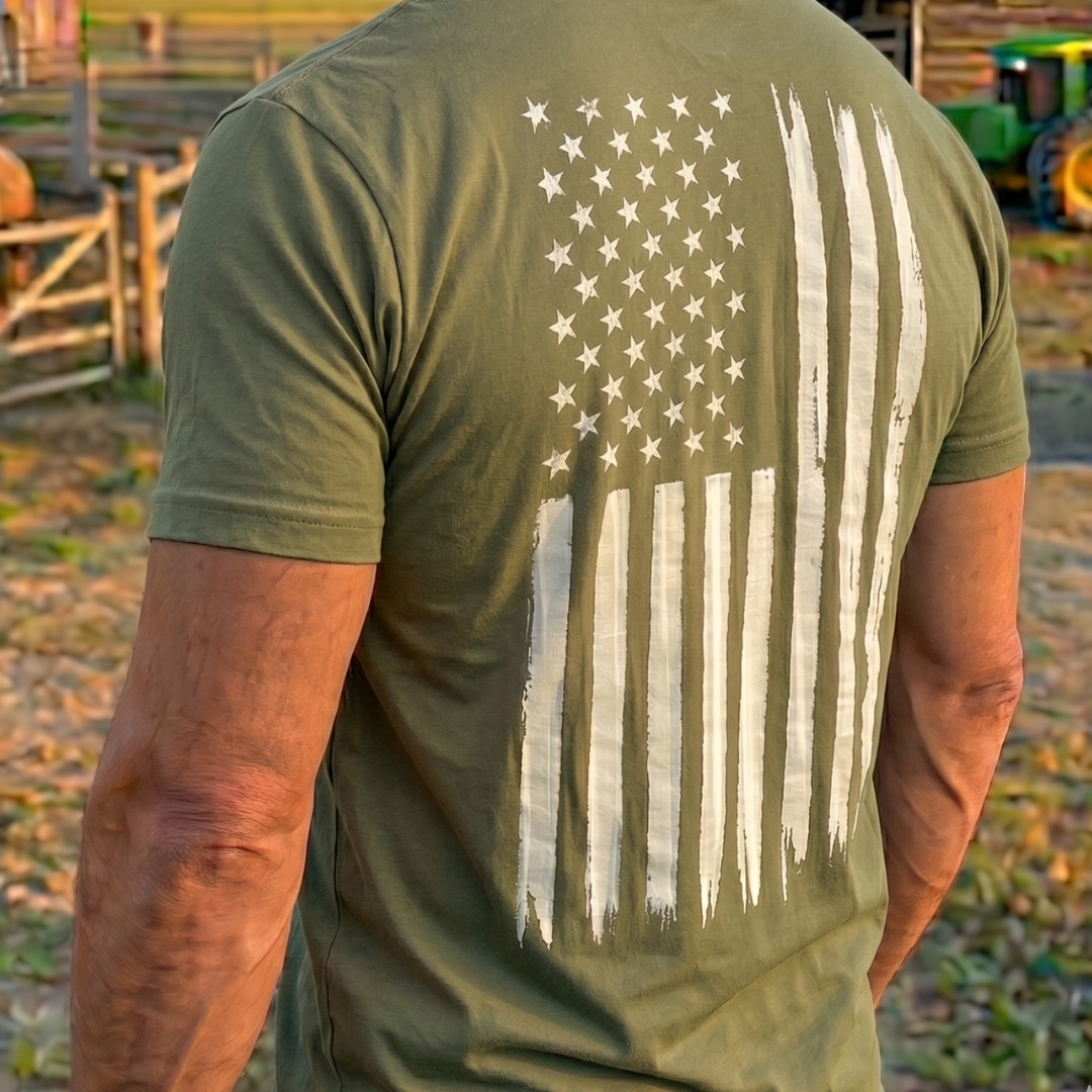 Champ6 | K9 Unit Patriotic Flag Tee