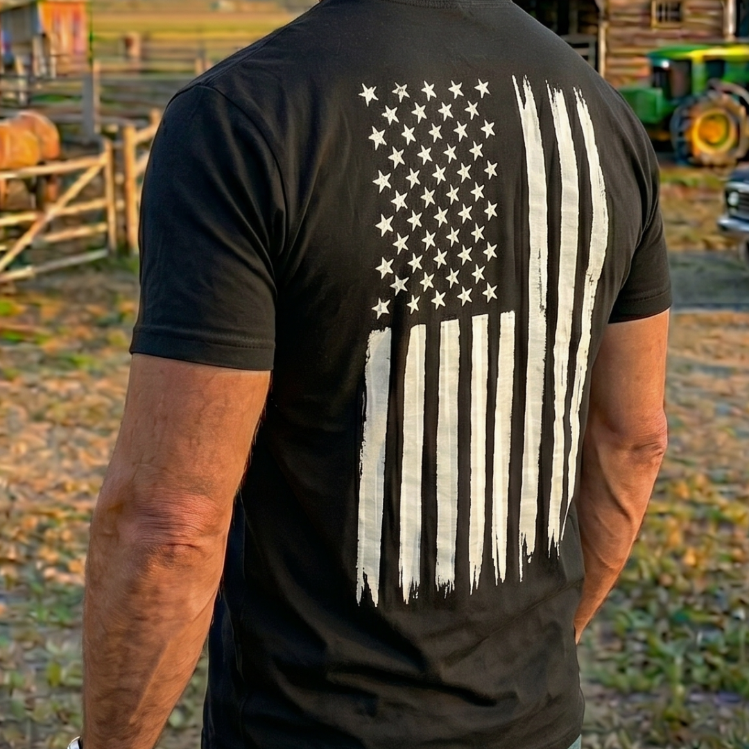 Champ6 | K9 Unit Patriotic Flag Tee