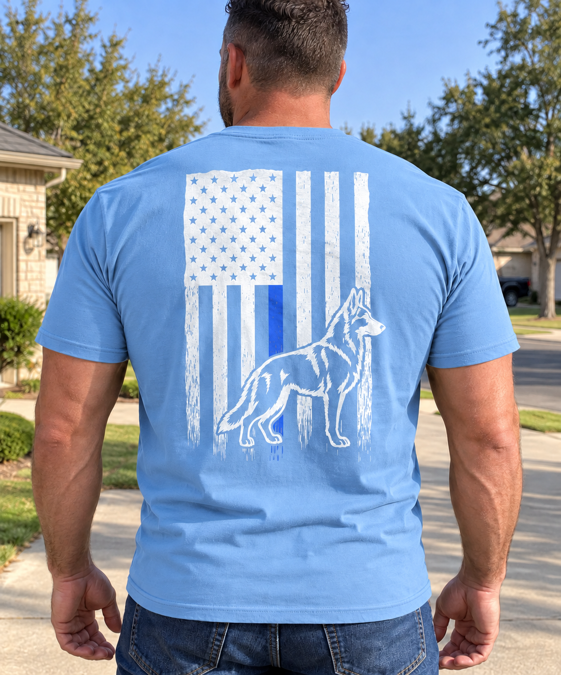 Champ6 | K9 Unit, Dog who Goes in First Tee - New Drop!