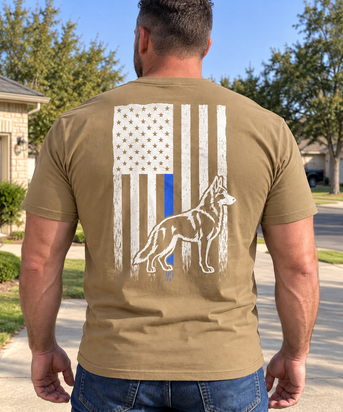 Champ6 | K9 Unit, Dog who Goes in First Tee - New Drop!